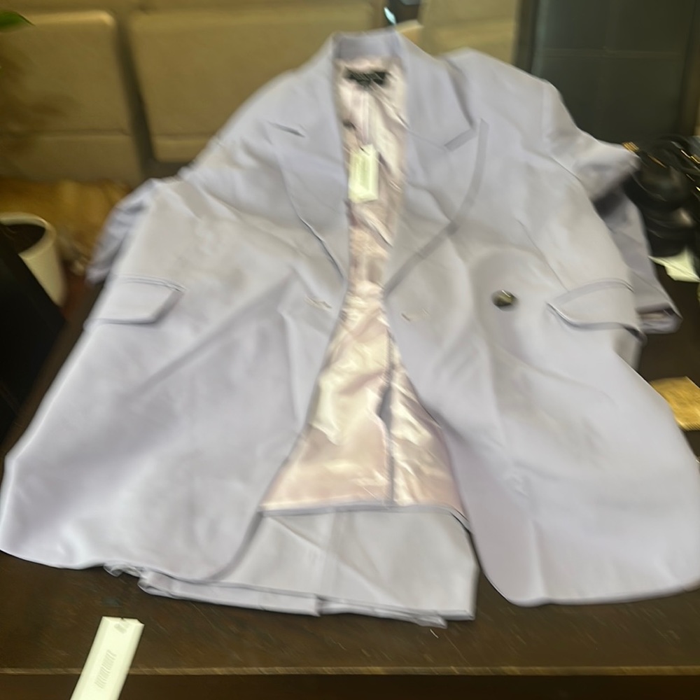 Karen Millen pants suit lavender brand new